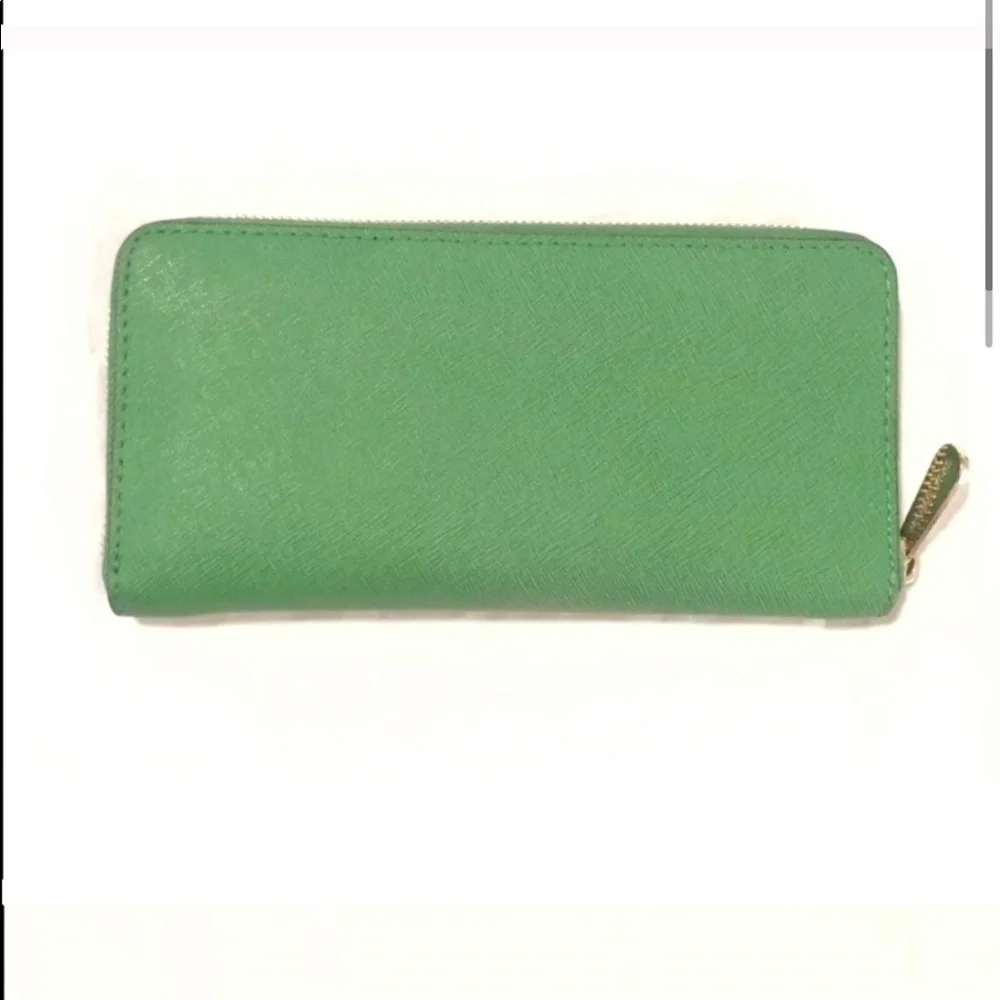 Michael Kors Jet Set Continental wallet Palm Green